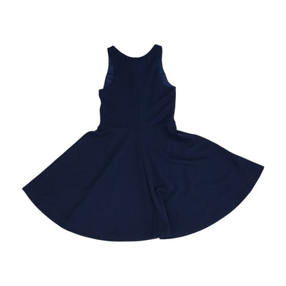 Navy Solid Dress