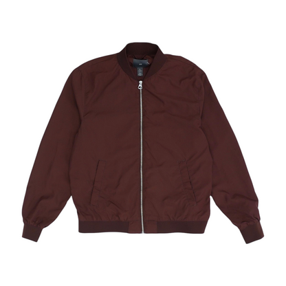 Burgundy Solid Jacket