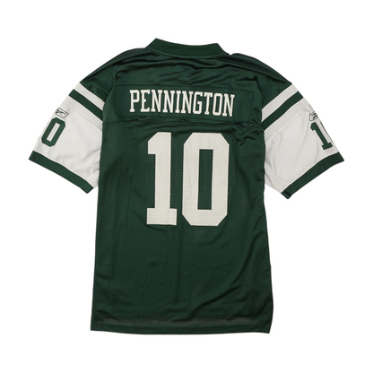 Vintage Men's Green New York Jets Short Sleeve Jersey