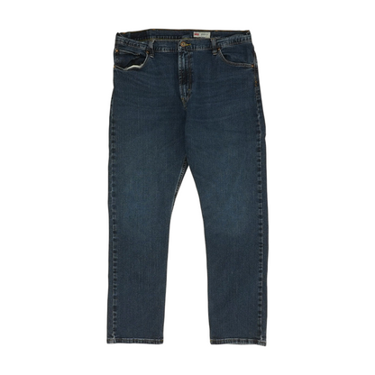 Navy Straight Jeans