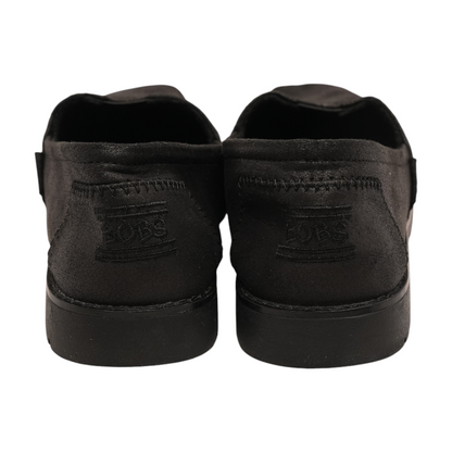 Black Slip-On Flats