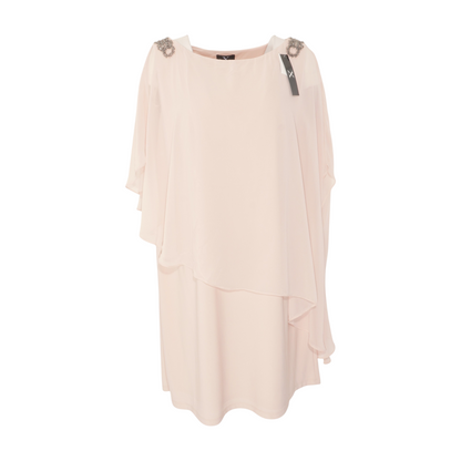 Pink Plus Midi Dress