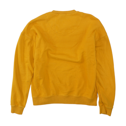 Mustard Real Madrid FC Solid Sweatshirt Pullover