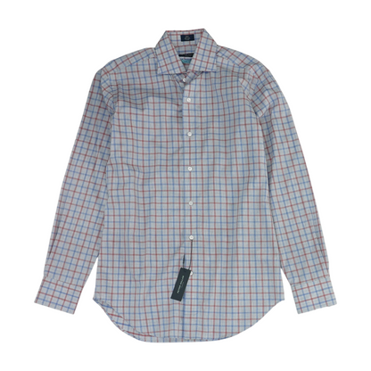Gray Check Long Sleeve Button Down