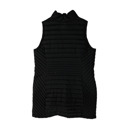 Black Solid Active Vest