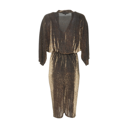 Bronze Midi Dress