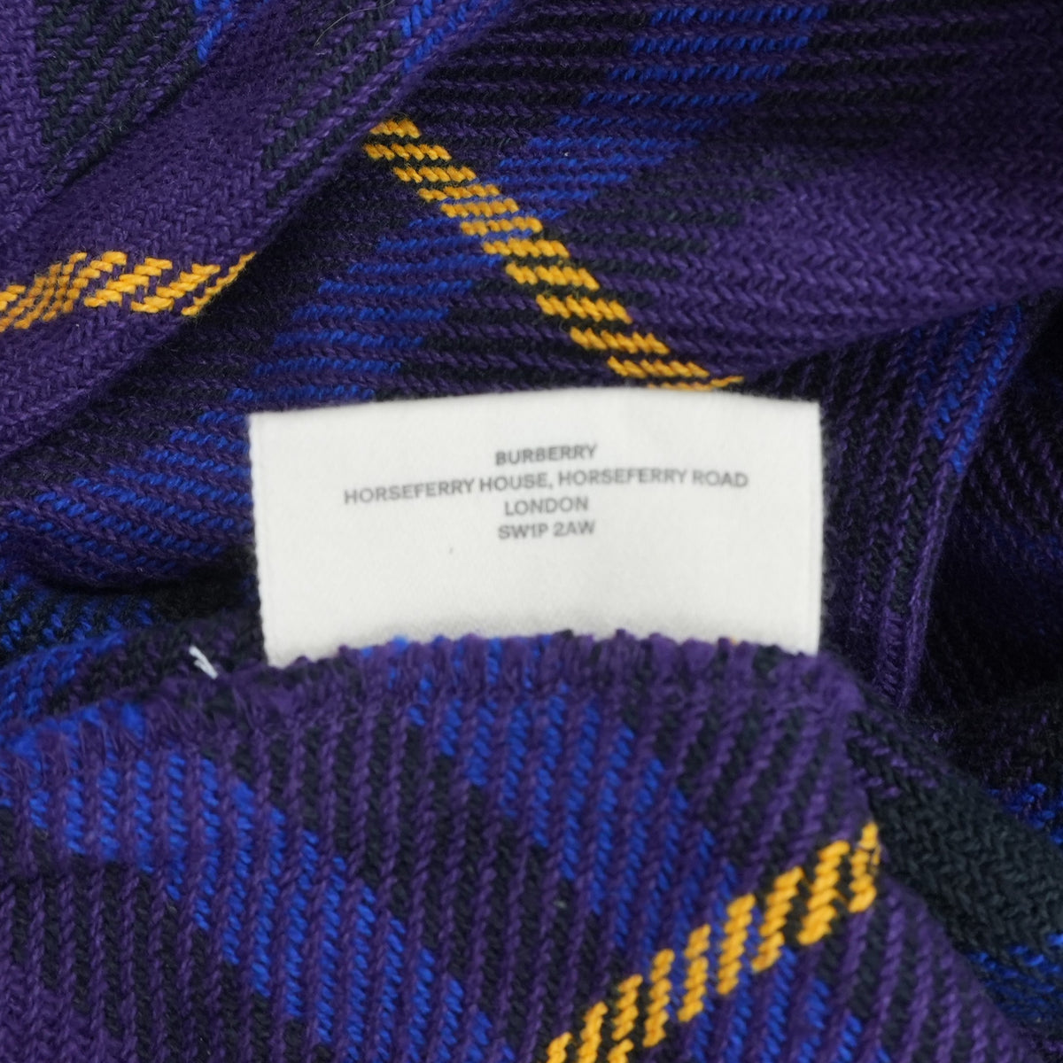 Purple Super Nova Check Tote