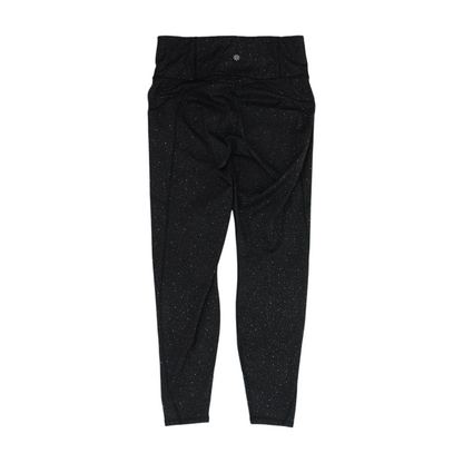 Black Polka Dot Active Leggings