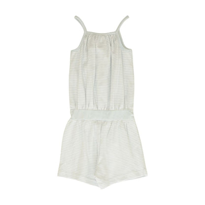 Blue Striped Romper