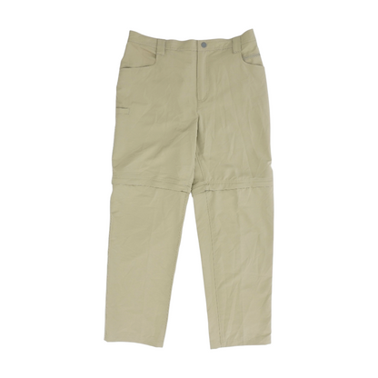 Beige Regular Pants