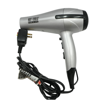 Silver Helix Turbo Ionic Tourmaline Salon Dryer