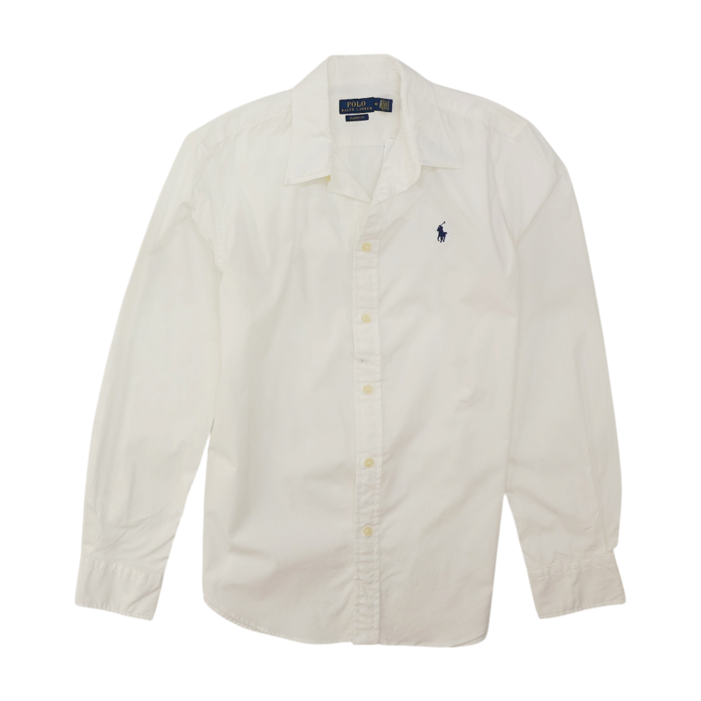 Polo Ralph Lauren White Button Down – Image 1