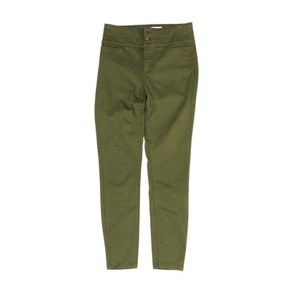 Green Solid Pants