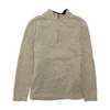 Grove & Hollow Beige Solid 1/4 Zip Pullover – Image 1