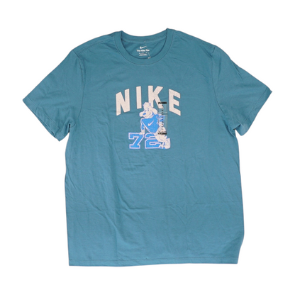 Blue Solid T-Shirt