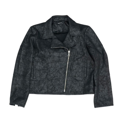 Black Faux Leather Jacket
