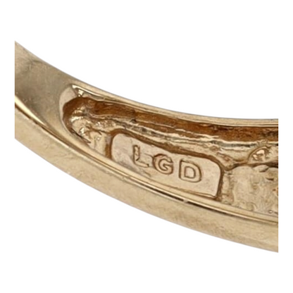 1/3 ctw 10K Yellow Gold Lab Grown Diamond Band