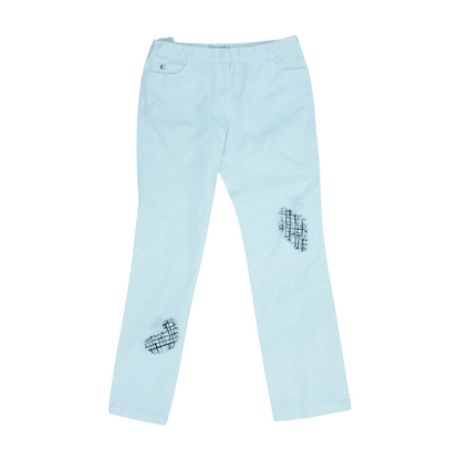 Vintage 2006 Cruise Collection Tweed Distressed Jeans