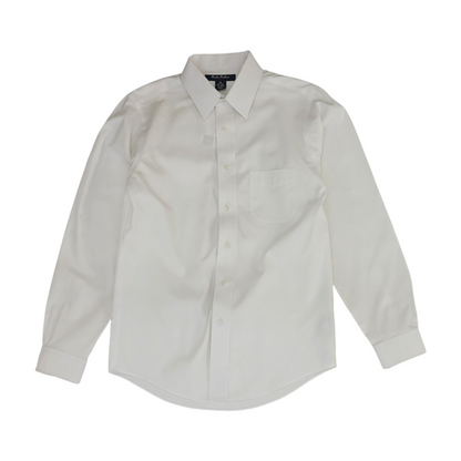 White Long Sleeve Button Down