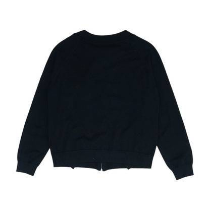 Black Cardigan Sweater