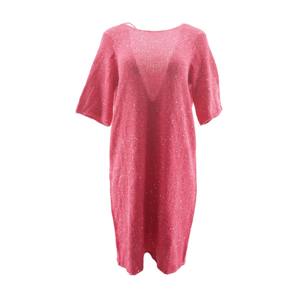 Vero Moda Pink Midi Dress – Image 1