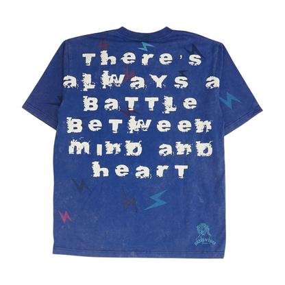 Blue Solid T-Shirt