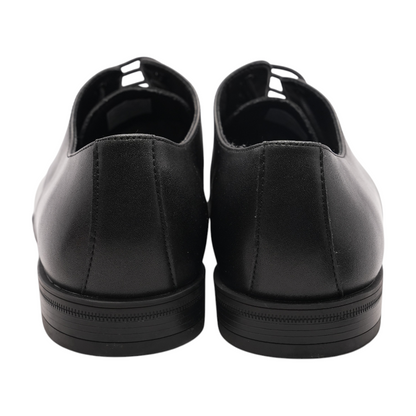 Black Lace-Up Dress Shoes