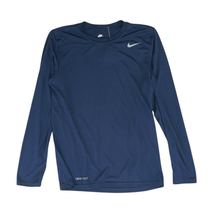 Navy Solid Active T-Shirt
