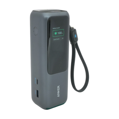 25K 165W Built-in USB-C Cable Power Bank
