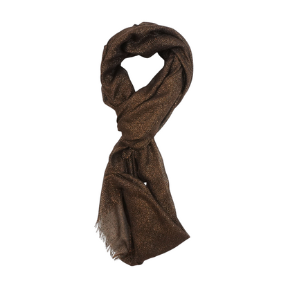 Gold Polyester Scarf