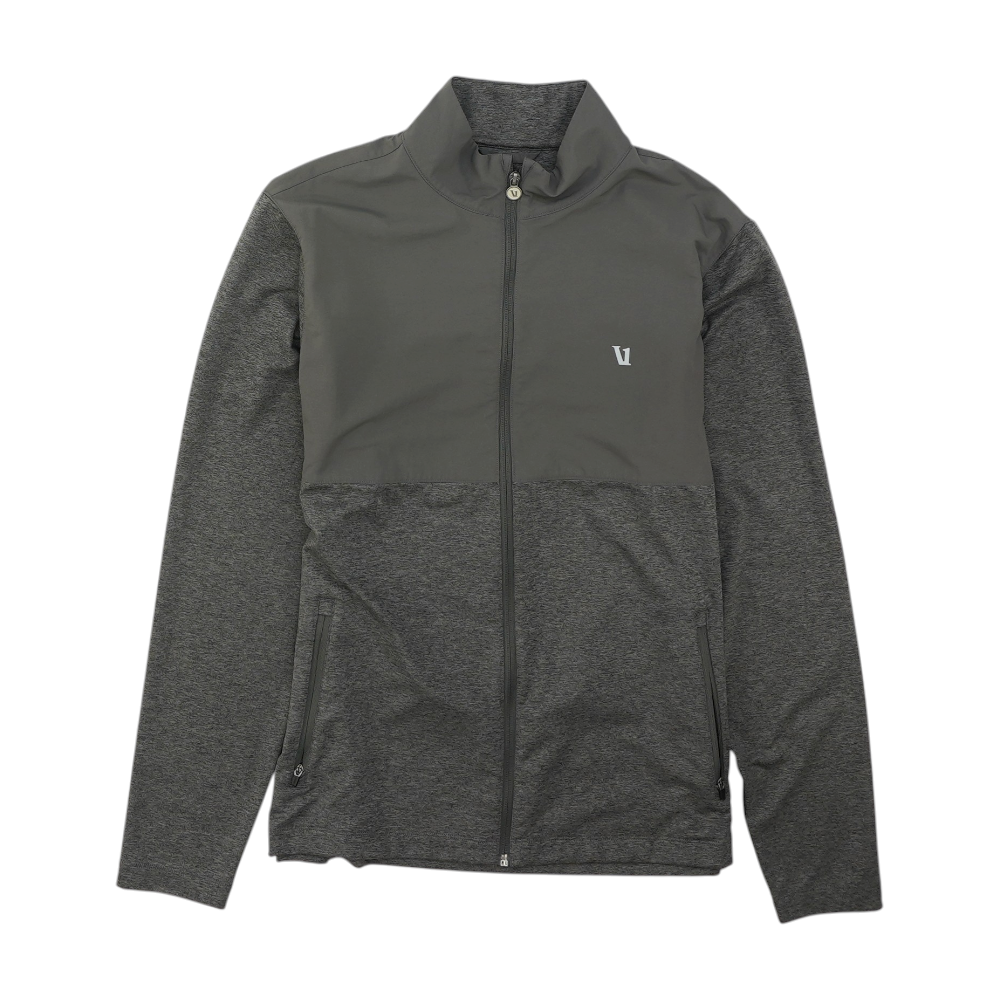 Gray Solid Active Jacket