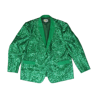 Green Solid Sport Coat