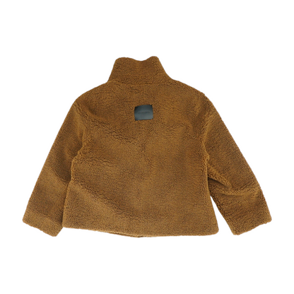 Brown Solid Jacket