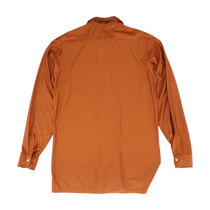 Vintage Rust Tall Solid Long Sleeve Button Down