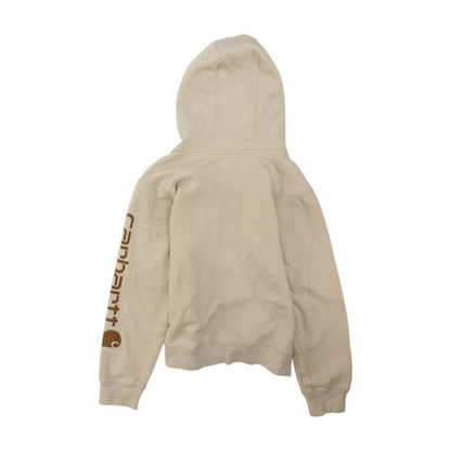 Beige Hoodie Pullover