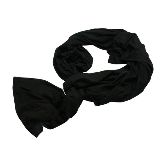 Black Viscose Scarf