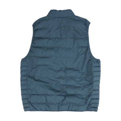 Gray Solid Casual Vest