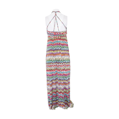 Multi Chevron Maxi Dress