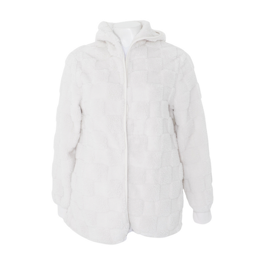 Ivory Solid Active Jacket
