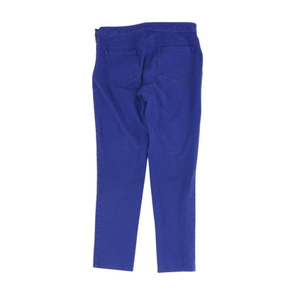 Purple Solid Pants