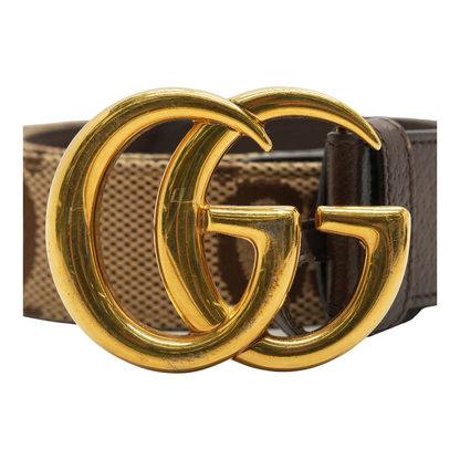 Noir & Etain H Guillochee Belt Buckle & Reversible Leather Strap 32mm in Box 135 & Togo Calfskin
