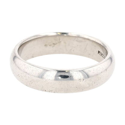 Platinum Comfort Fit Domed Band