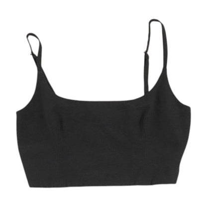 Black Cropped Blouse