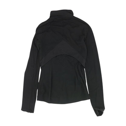 Black Solid Active Jacket
