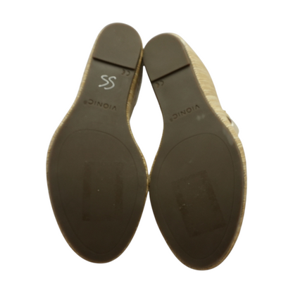 Gold Wedged Sandals