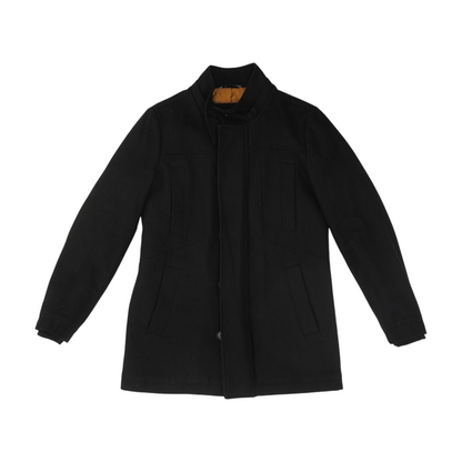 Black Solid Coat