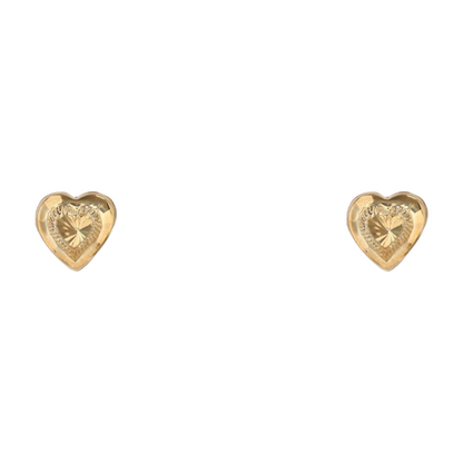 22K Yellow Gold Stud Earrings