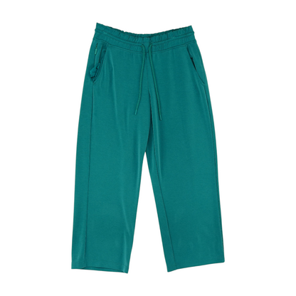 Teal Straight Pants