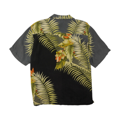 Multi Tropical Short Sleeve Button Down