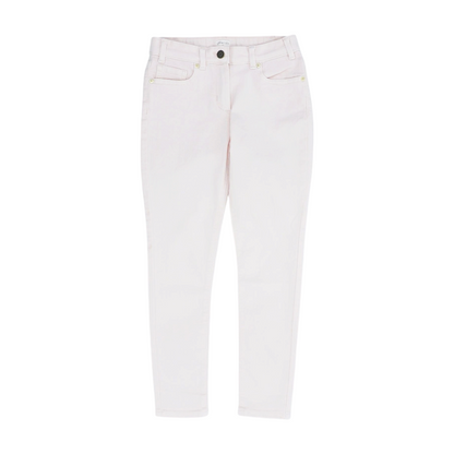 Pink Solid Jeans
